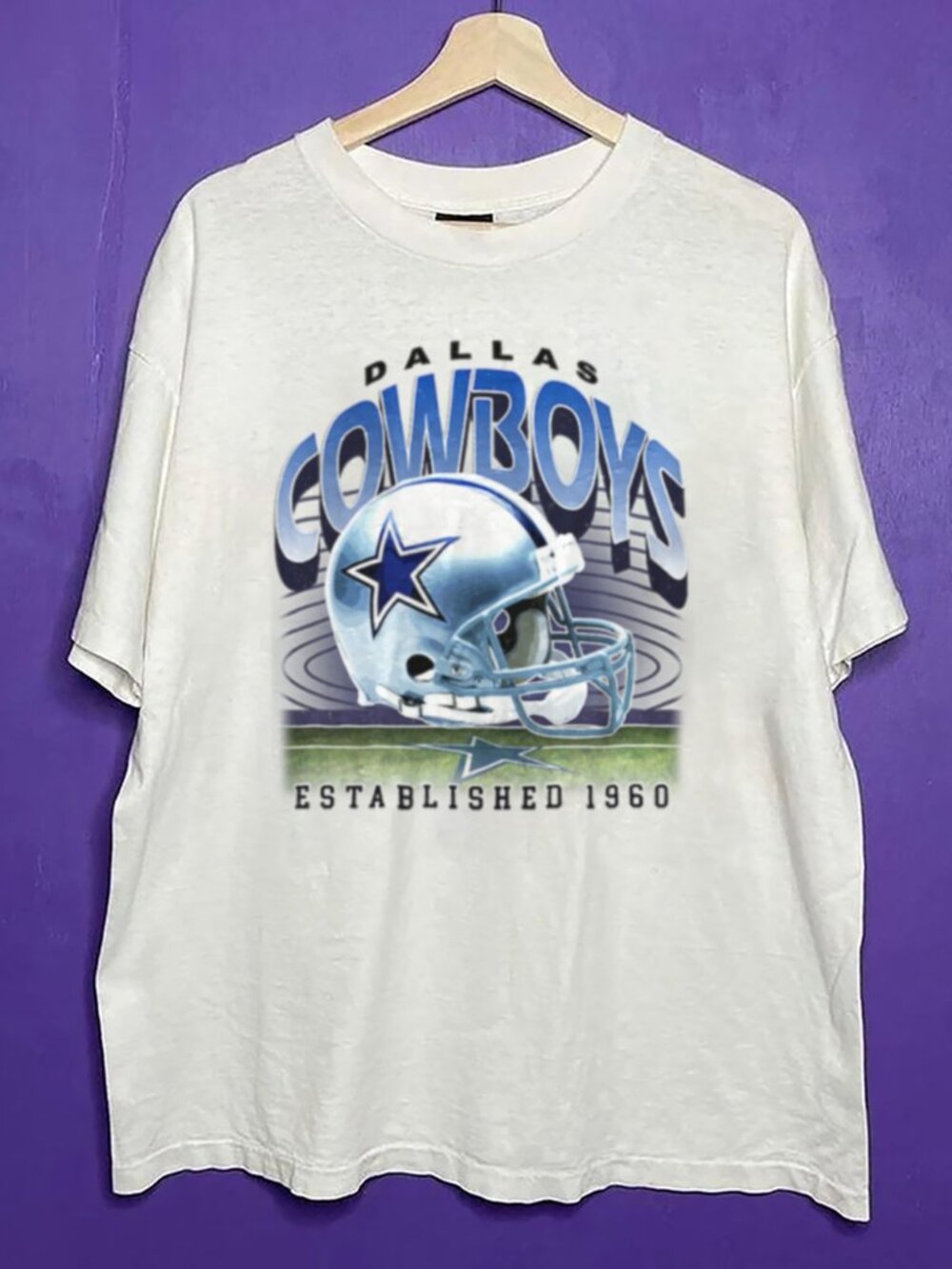Vintage Dallas Cowboys Est. 1960 Football T Shirt, NFL Dallas Cowboys Shirt Tee